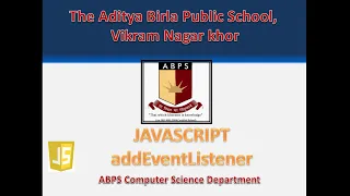 L17 JavaScript addEventListener