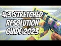 HOW TO PLAY CSGO IN 4 3 STRETCHED RESOLUTION 60 Second Guide - Remove Black Bars CS GO 2023