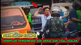 SOK KERAS !! Udah Lawan Arah Malah Ngajak Bertumbuk 👊 - Pengendara Ugal Ugalan