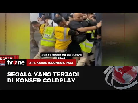 Segala Kejadian di Konser Coldplay Tadi Malam