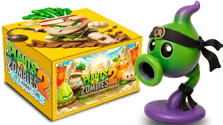¡CAJA MISTERIOSA PLANTS VS ZOMBIES 2! 🎁 Nuevas figuras del MUNDO KUNG FU