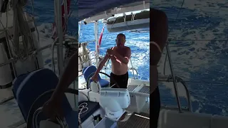 A clip from our latest video where we set sail not sure where to go… link in the description below