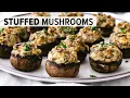 Download Lagu STUFFED MUSHROOMS | the best vegetarian recipe for Thanksgiving \u0026 Christmas