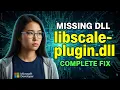 Fix libscale-plugin dll Error