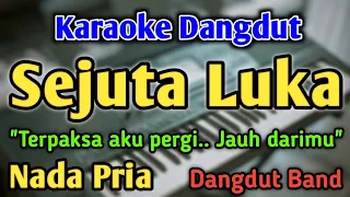sejuta luka karaoke nada pria cowok dangdut band rita sugiarto