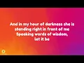 Music Travel Love - Let It Be (Lyrics)
