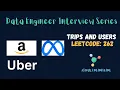 Meta SQL Interview Problem asked in Data Engineer Interviews Uber Amazon Simple Solution
