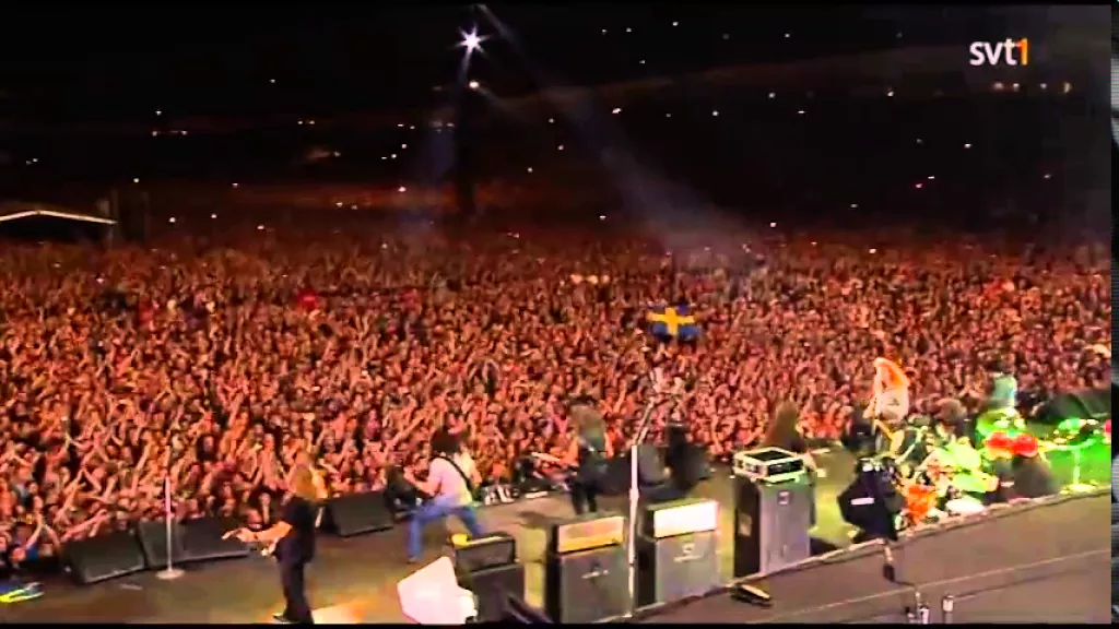 The Big 4 Live - Metallica & Megadeth & Slayer & Anthrax - Am I Evil? @ Göthenburg 2011 - HQ