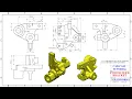 SolidWorks Tutorial Exercise 202-POWER FEED BRACKET