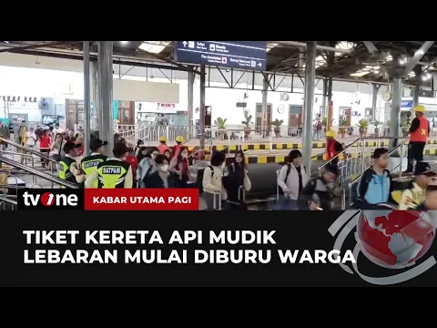 Warga Mulai Berburu Tiket Kereta Api untuk Mudik Lebaran