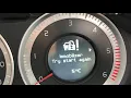 volvo v60 won t start random errors immobiliser abs and more 2011