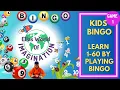 Bingo for kids - interactive game 1-60 Edition
