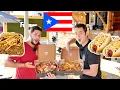 Mouthwatering PUERTO RICAN STREET FOOD Tour Pizza Chinese Food More