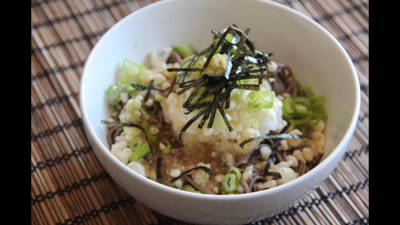 Oroshi Soba Recipe - Japanese Cooking 101