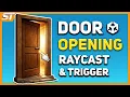 Opening Doors in Unity with Raycasts or Triggers Unity 6 Tutorial