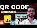 QR Code Generator Using HTML CSS JavaScript Create QR Code Easily Hindi Tutorial