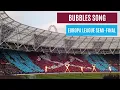 Lagu I'm forever blowing bubbles at the London stadium | Europa League semi-final vs. Eintracht Frankfurt