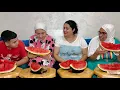 Download Lagu 🤣أقوى تحدي البطيخ🍉الموت ديال الضحك متوقعتش من بنتي هاد التصروف😳
