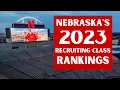 Nebraska football s 2023 recruiting class rankings