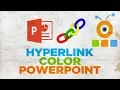 How to Change Hyperlink Color in PowerPoint