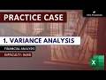 Practice Case 1 Variance analysis