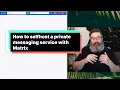 Self-Host Private Messaging Matrix Synapse on Ubuntu Cloudflare Tunnel Docker Setup