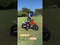 Fraser’s new KTM SX-e 2 electric motorcross bike #ktm #finke #electricbike