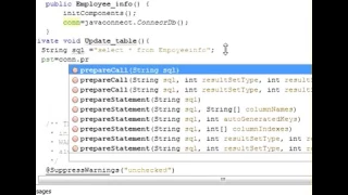 Java prog JTable Populate JTable data from database in java Netbeans and Sqlite mysql