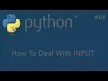 08-Python Tutorial - INPUT input Function