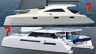 OUR DESIGN CHOICE REVEALED For Our Catamaran Build!! – MJ Sailing