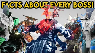 A Fun Fact About Every Exotic Mission Boss In Destiny History