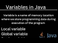 Variable in Java Hindi What is variable Full Explanation with types Coding Book