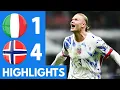 Lagu Italy vs Norway 1-4 Highlights | UEFA World Cup Qualifiers 2025/26