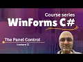 Panel Control in Windows Forms WinForms Tutorial for Beginners
