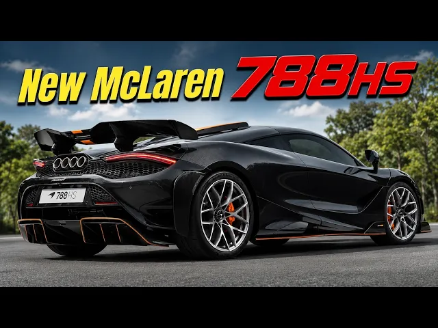 Limited to Just 200 Units: McLaren 788HS Debuts as the Ultimate Non-Hybrid Masterpiece