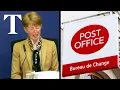 Post Office scandal ex-CEO breaks down during grilling