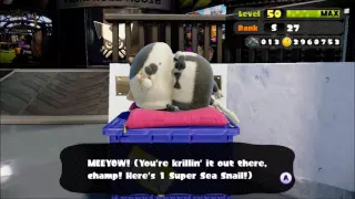 Splatoon - 1 Super Sea Snail From Judd Every 30 Wins