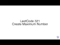 LeetCode 321 Create Maximum Number