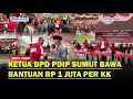 Lagu DPD PDIP Sumut Kembali Bawa Bantuan Rp1 Juta per KK Untuk Korban Bencana Taput