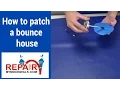 How to patch a bounce house or inflatable slide DIY