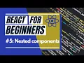 React Tutorial For Beginners - Nested components