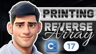 19 Printing Array in Reverse Order C for beginners