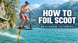 How to Pump Foil with Foil Scoot | Beginner Dock Start Tutorial
