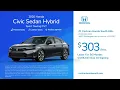 Honda Civic Sedan Hybrid 2026 7796513