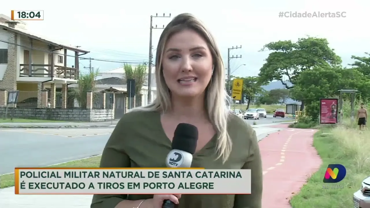 Policial militar catarinense é executado em Porto Alegre
