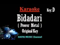 Download Lagu Bidadari (Karaoke) Power Metal Nada Asli/ Original key D