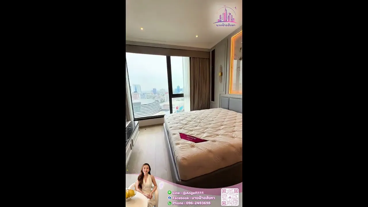 ✨🦄 Special offer 🦄✨ The Crest Park Residences 🚝 ใกล้ MRT เฟอร์ครบ จบในที่เดียว