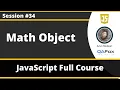 Math Object in JavaScript JavaScript for Beginners - Part 34