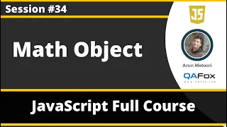 Math Object in JavaScript JavaScript for Beginners - Part 34