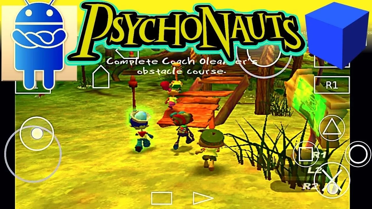 Psychonauts - PS2 Emulator Android Gameplay - Psychonauts Aether SX2 APK Mobile - 2022
